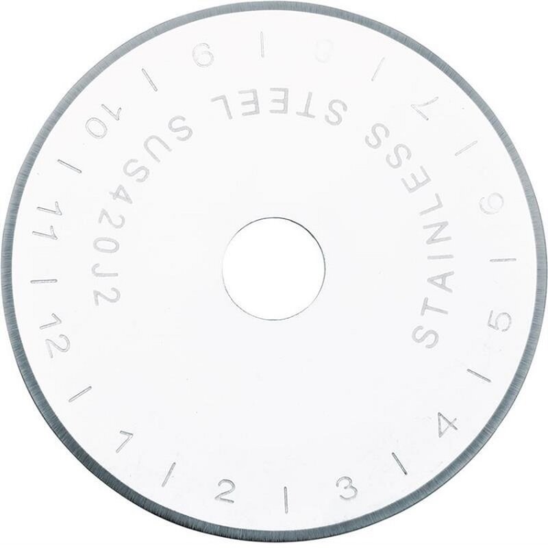 BabySnap Esatzklinge für Rollschneider 45mm glatt (rostfrei)