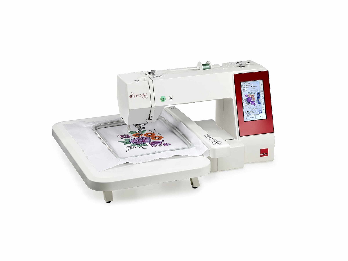 ELNA eXpressive 830 inkl. Kreativ-Komplett-Set u. Sticksoftware (solange Vorrat)