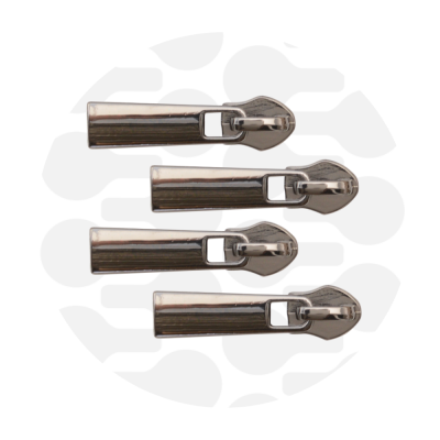 1 Reissverschluss-Schieber Classic für Nylon Spirale Farbe Gun Metal 1 Reissverschluss-Schieber Classic für Nylon Spirale Farbe Gun Metal