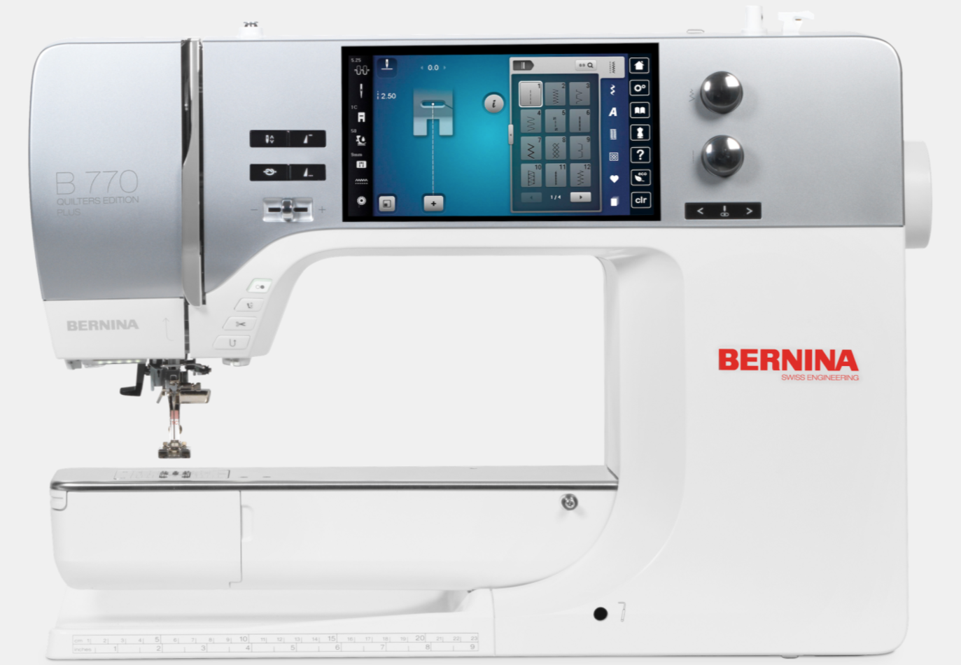 Bernina 770 QE PLUS inkl. SDT-Stickmodul