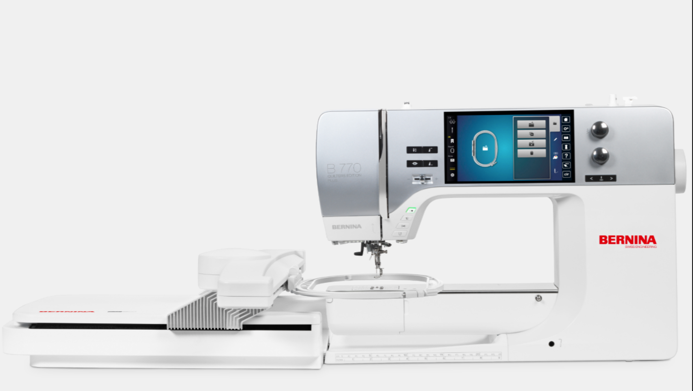 Bernina 770 QE PLUS inkl. SDT-Stickmodul