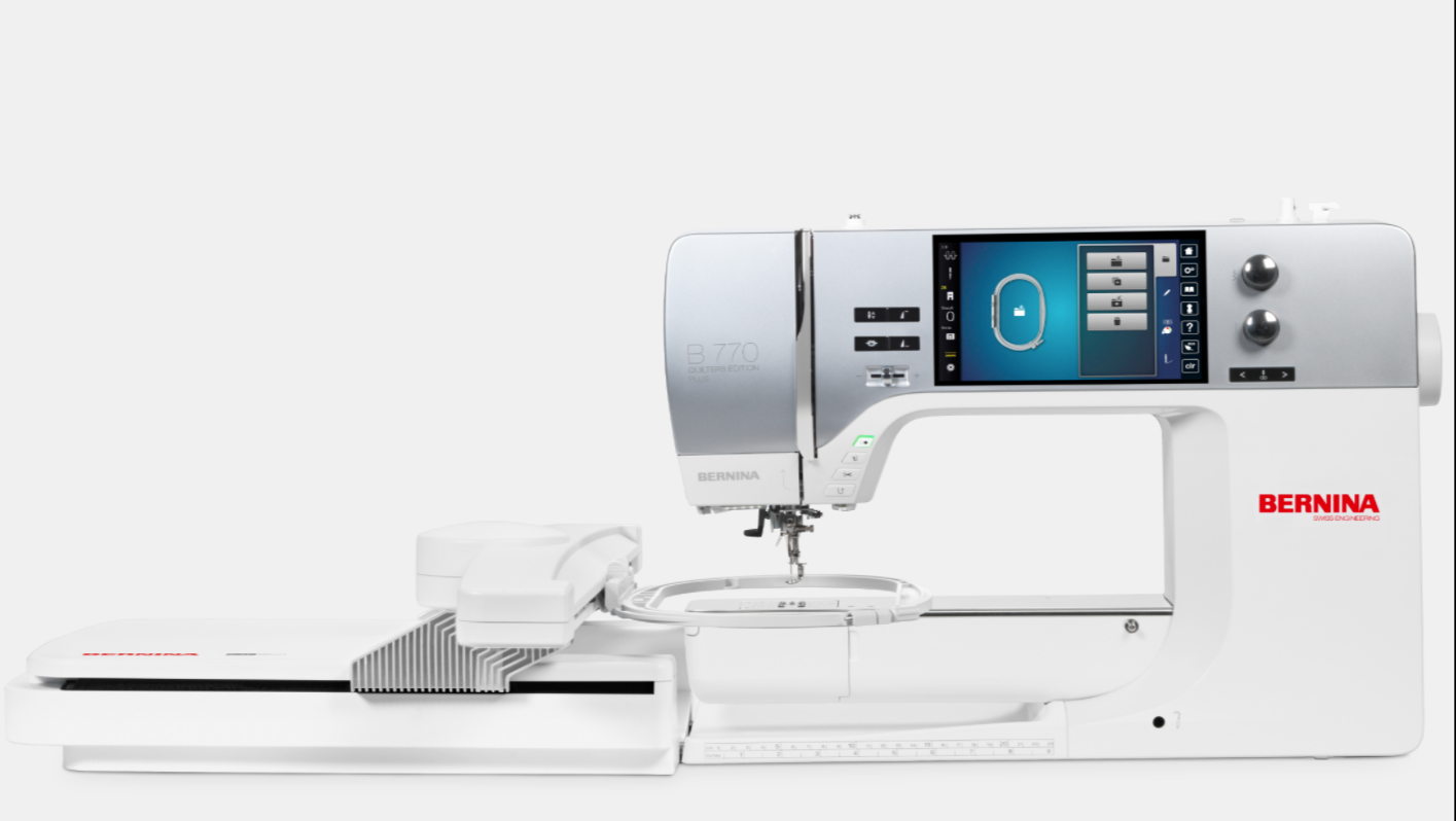Bernina 770 QE PLUS inkl. SDT-Stickmodul Bernina 770 QE PLUS inkl. SDT-Stickmodul