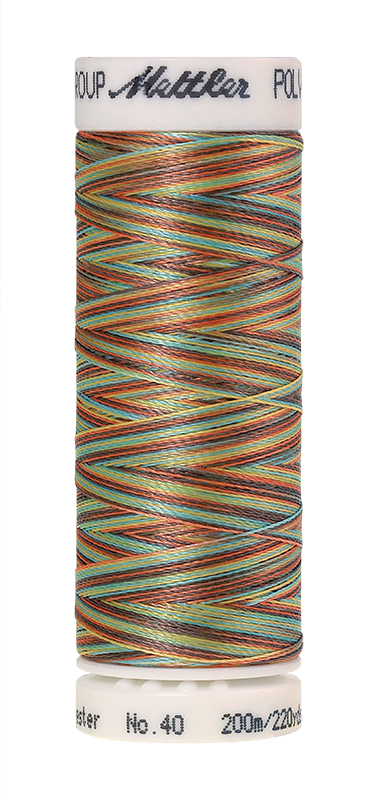 Stickgarn 200 Meter, Farbe:9974, Amann Poly Sheen Multi Stickgarn 200 Meter, Farbe:9974, Amann Poly Sheen Multi