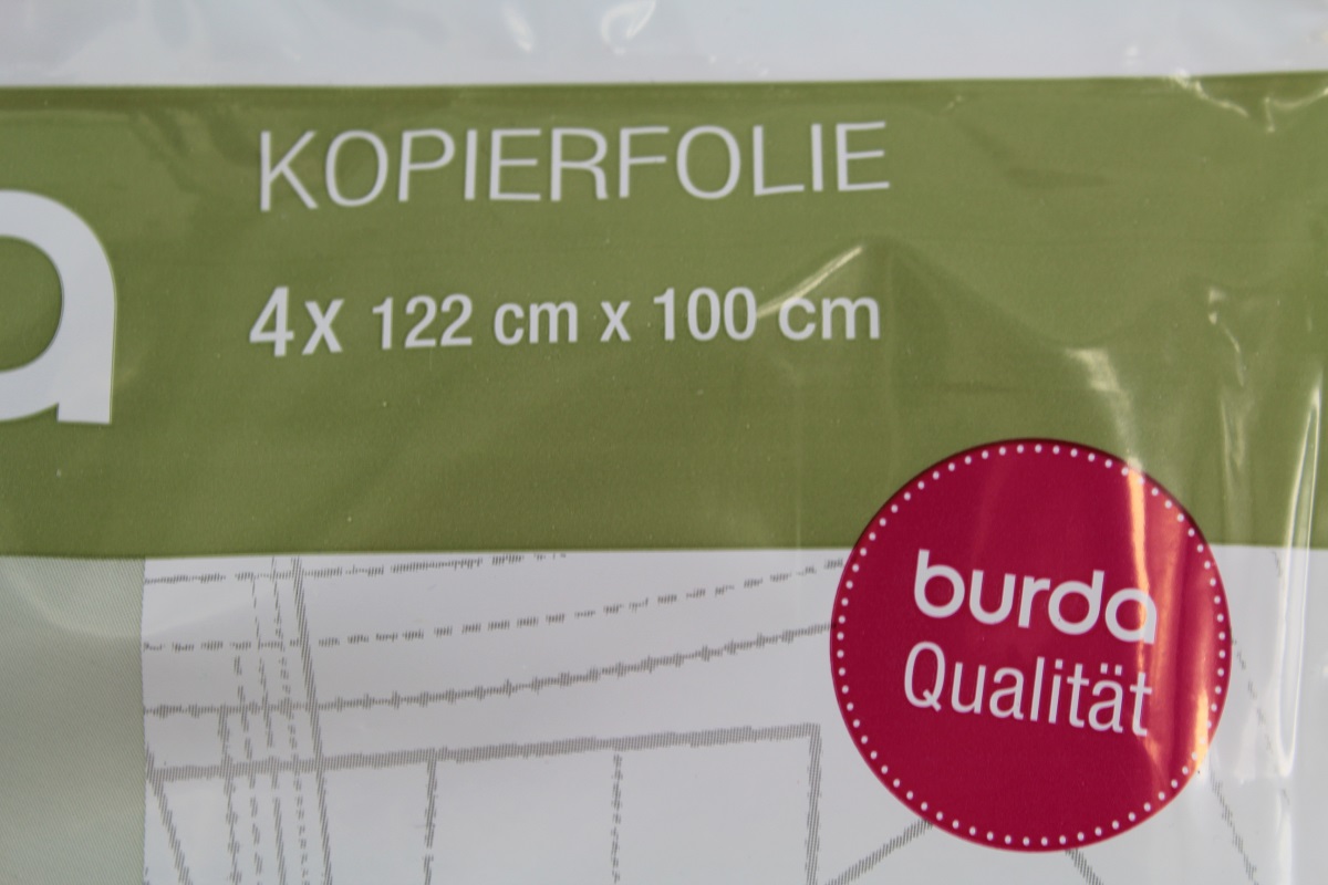 Kopierfolie, 4 x 122cm x 100cm Kopierfolie, 4 x 122cm x 100cm