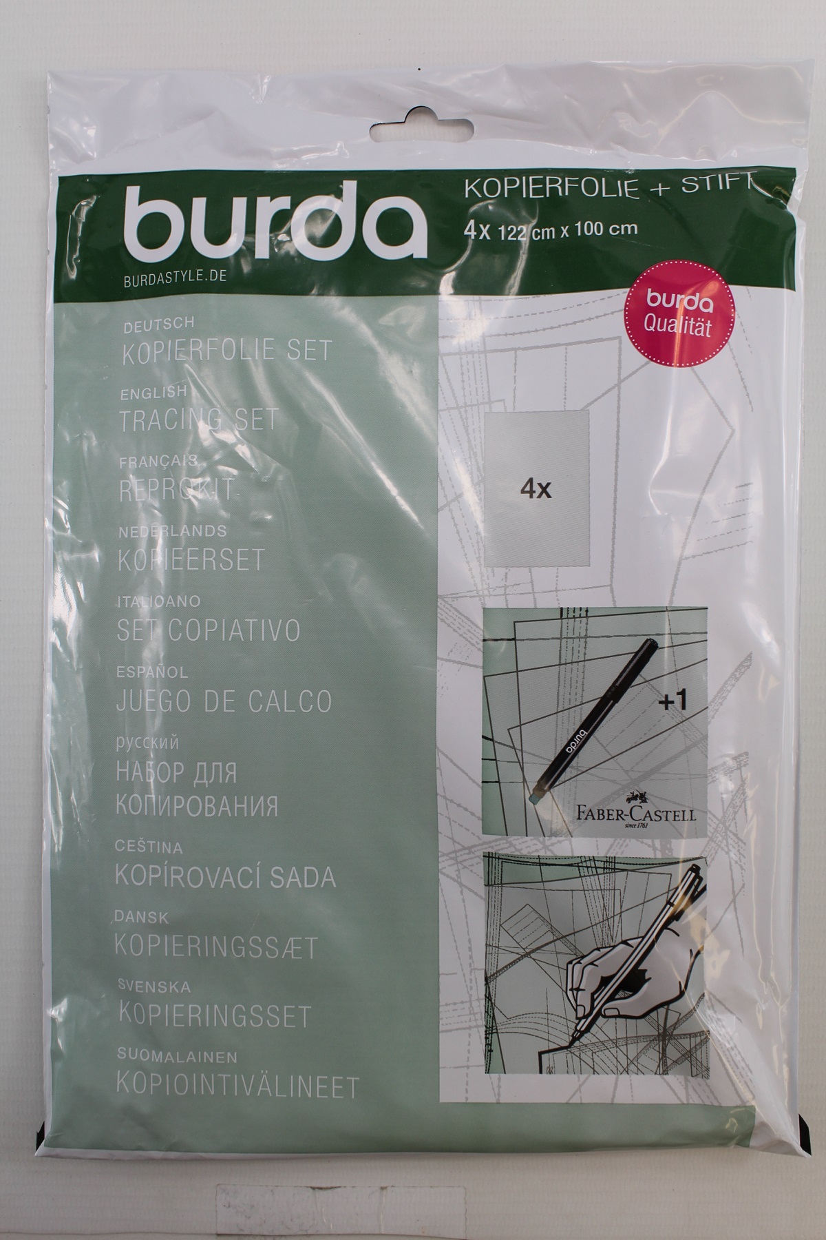 Kopierset, 4 x 122cm x 100cm Kopierset, 4 x 122cm x 100cm