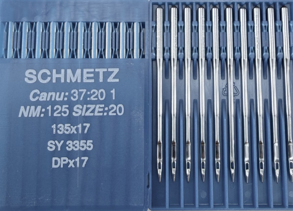Schmetz Universalnadeln für Sailrite 10er Pack Stärke 125 135x17 DPx17