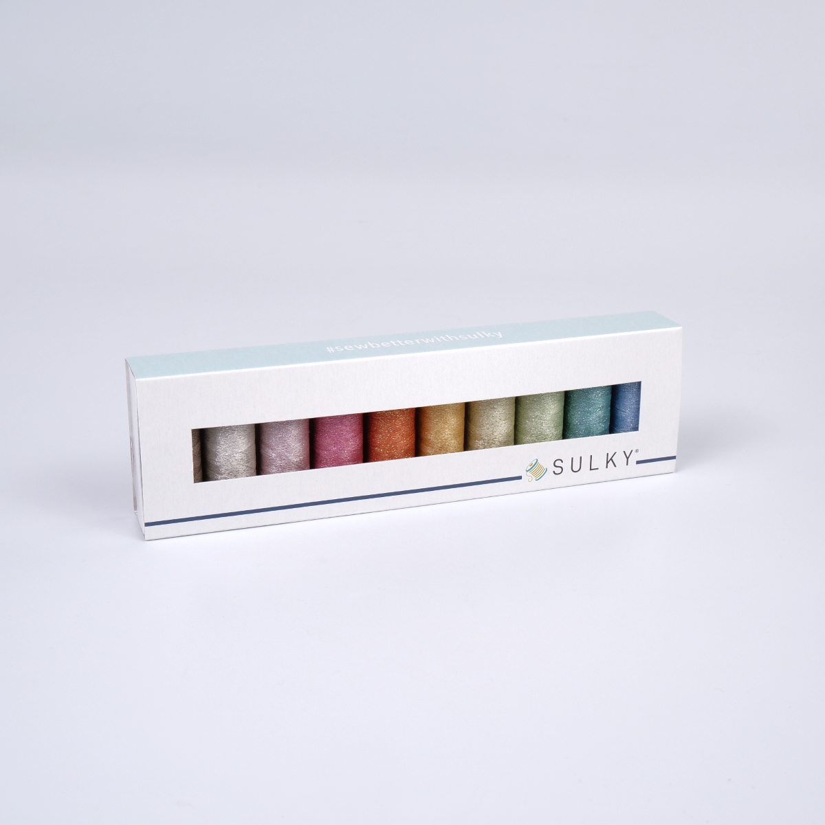 Sulky POLY SPARKLE 30 - Glittering Pastel (10x265m Spulen) Sulky POLY SPARKLE 30 - Glittering Pastel (10x265m Spulen)