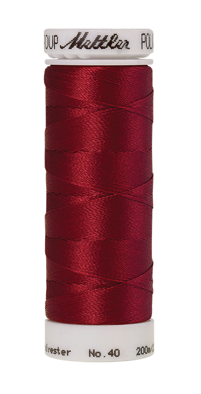 Stickgarn 200 Meter, Farbe:2101, Amann Poly Sheen