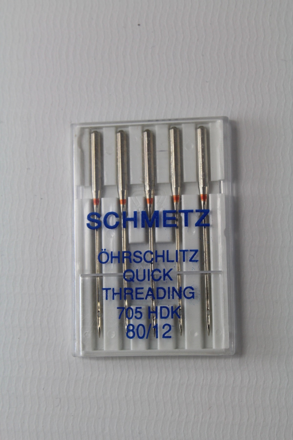 Schmetz Öhrschlitz Quick 705 HDK 80/12