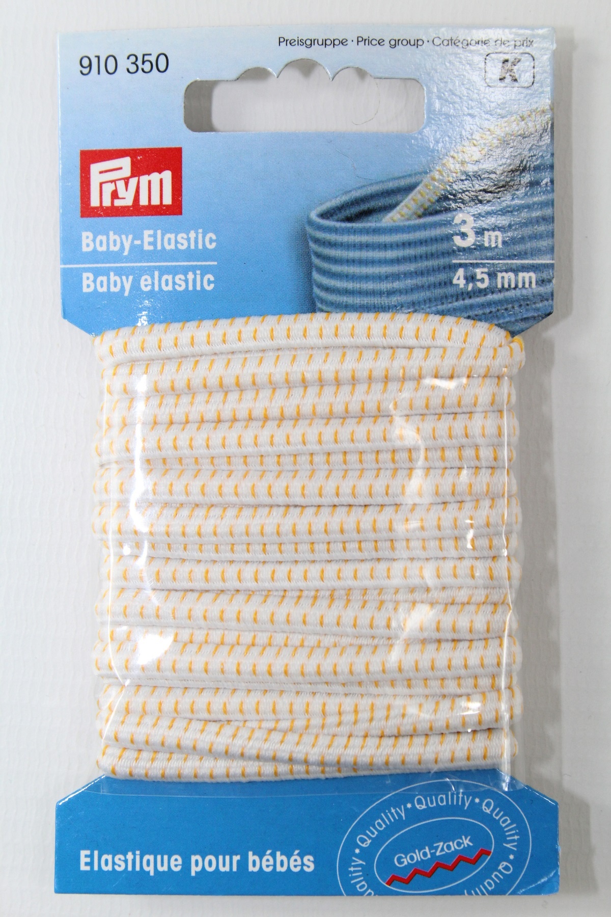 Gummi - Baby - Elastic 3 Meter / 4,5 mm