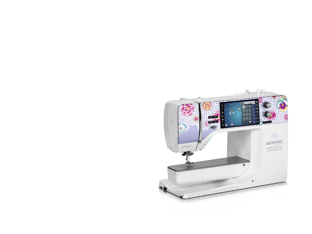 Bernina 770 QE Kaffe Edition inkl. SDT Stickmodul junge Gebrauchte