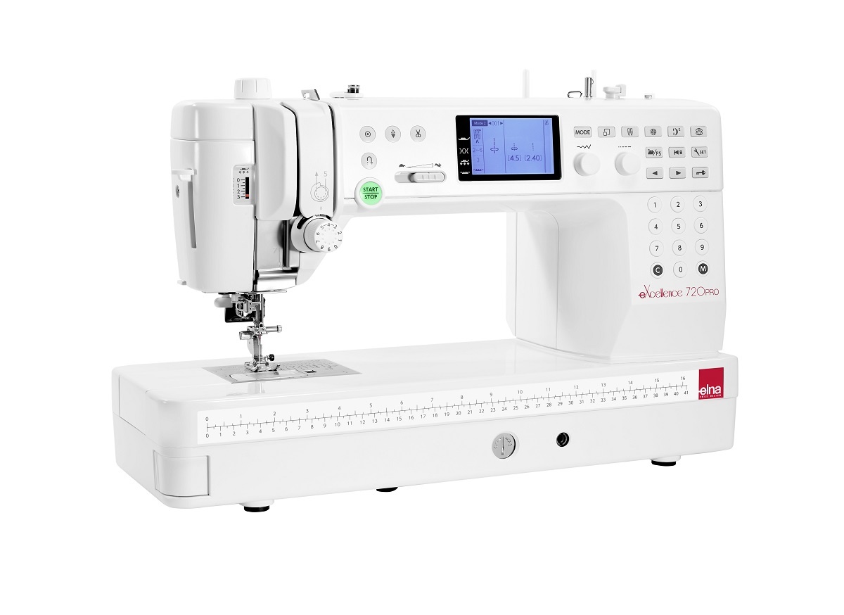 Elna eXcellence 720 PRO Die XL-Klasse !! Elna eXcellence 720 PRO Die XL-Klasse !!
