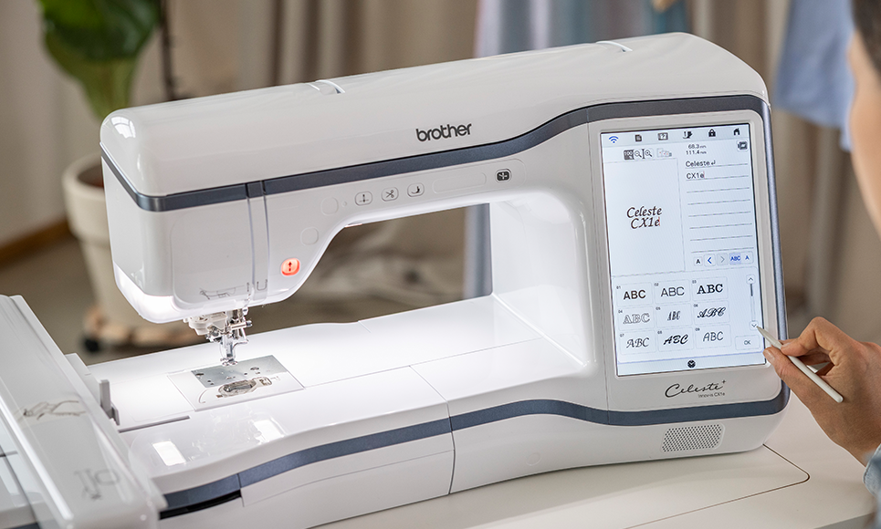 Brother Celeste Innov-is CX1E Stickmaschine