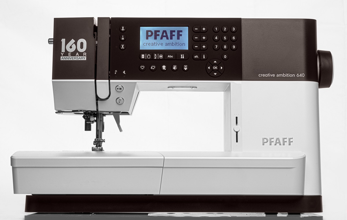 PFAFF creative ambition 640 Anniversary 160 Year Edition