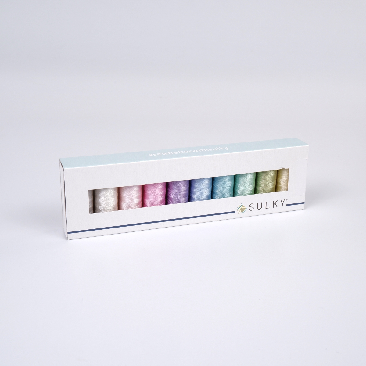 Sulky Rayon 40 - Colour Sweet Pastels (10x225m Spulen) Sulky Rayon 40 - Colour Sweet Pastels (10x225m Spulen)