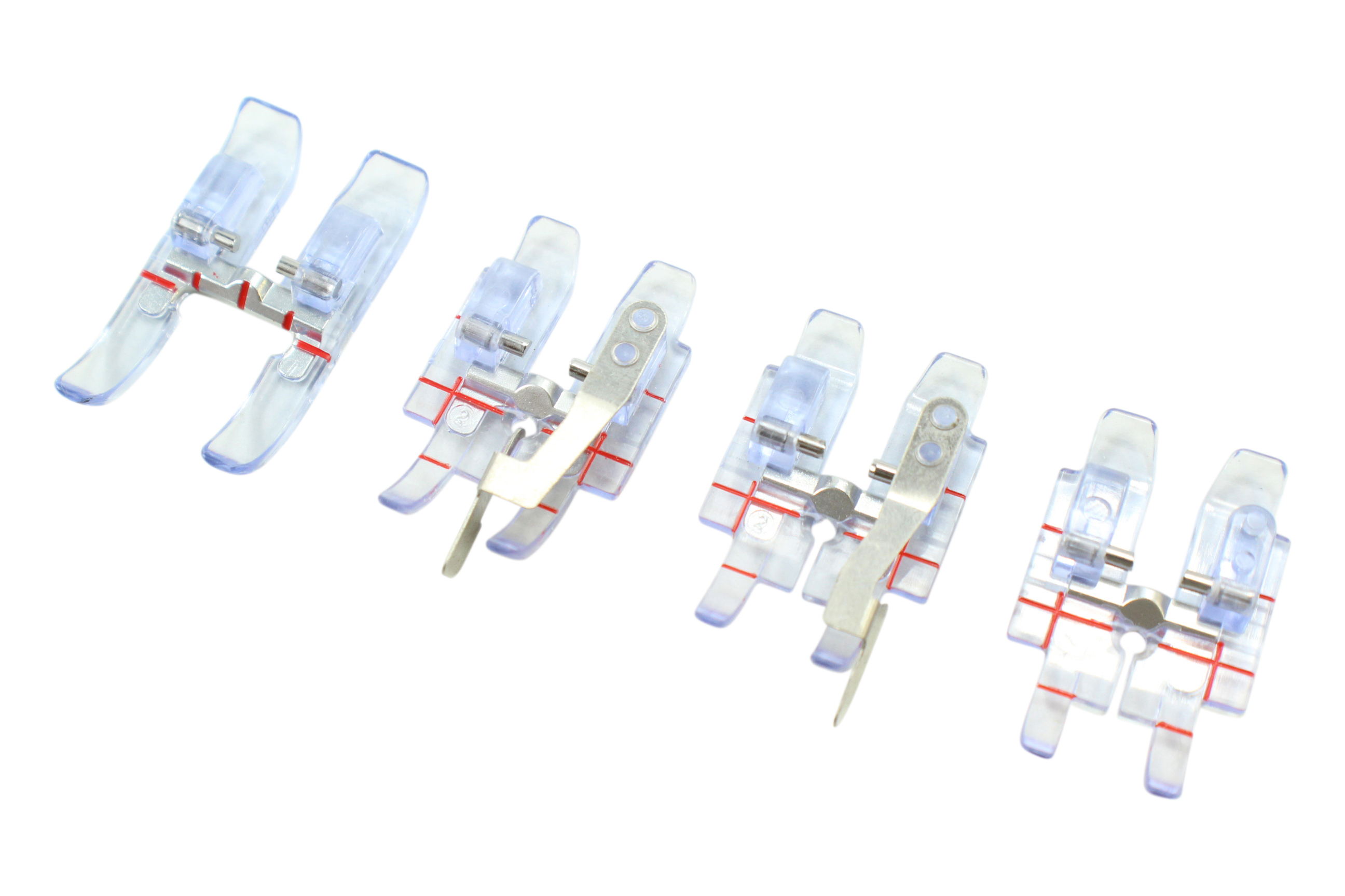 4er Füsschen Set für PFAFF Maschinen zum perfekten quilten, patchworken, applizieren 4er Füsschen Set für PFAFF Maschinen zum perfekten quilten, patchworken, applizieren