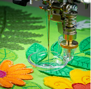 Original Bernina Fuss Nr. 74 verstellbarer Gleitschalenfuss