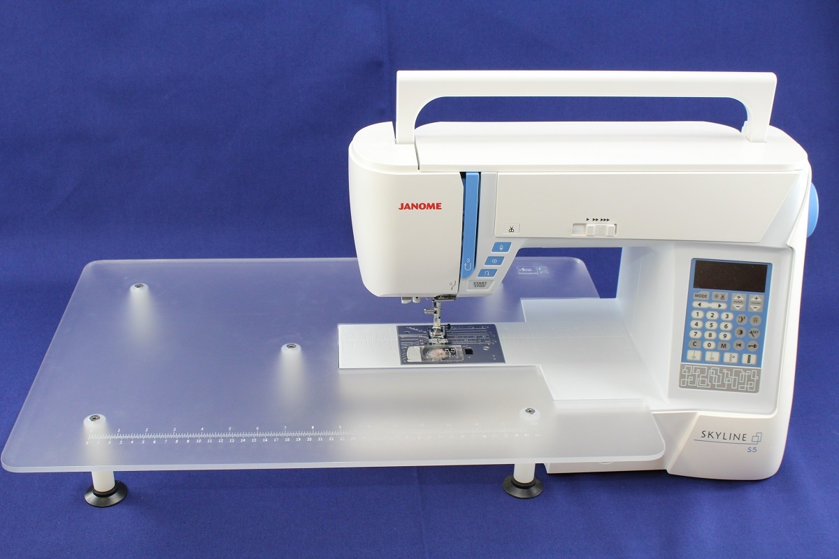 Quilt-Anschiebetisch für alle Janome Skyline´s / Elna eXcellence 580, 680, eXpressive 860