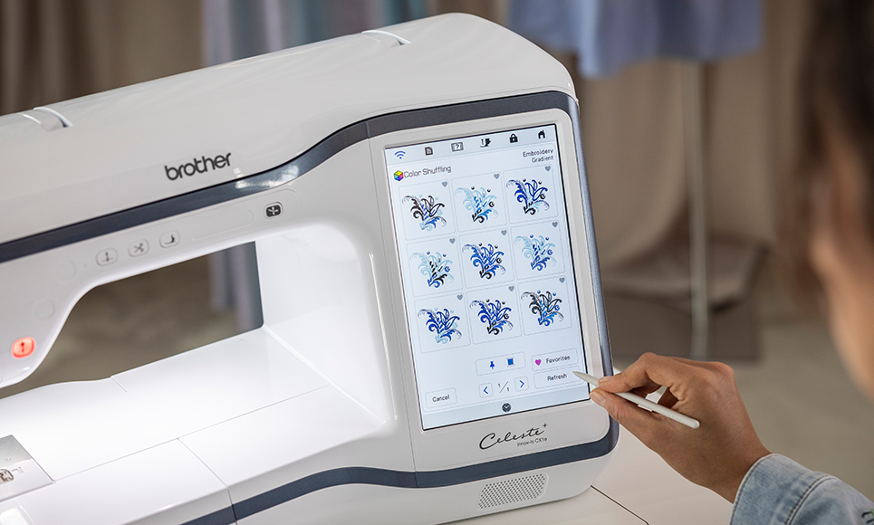 Brother Celeste Innov-is CX1E Stickmaschine