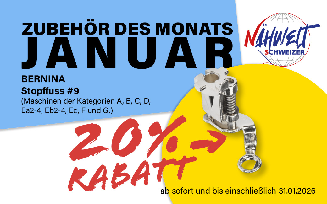 Bernina Stopffuß Nr. 9