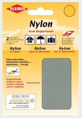 Nylon zum reparieren grau