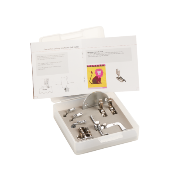 Bernette Quilt Nähfuss Set für b08 Straight Stitch