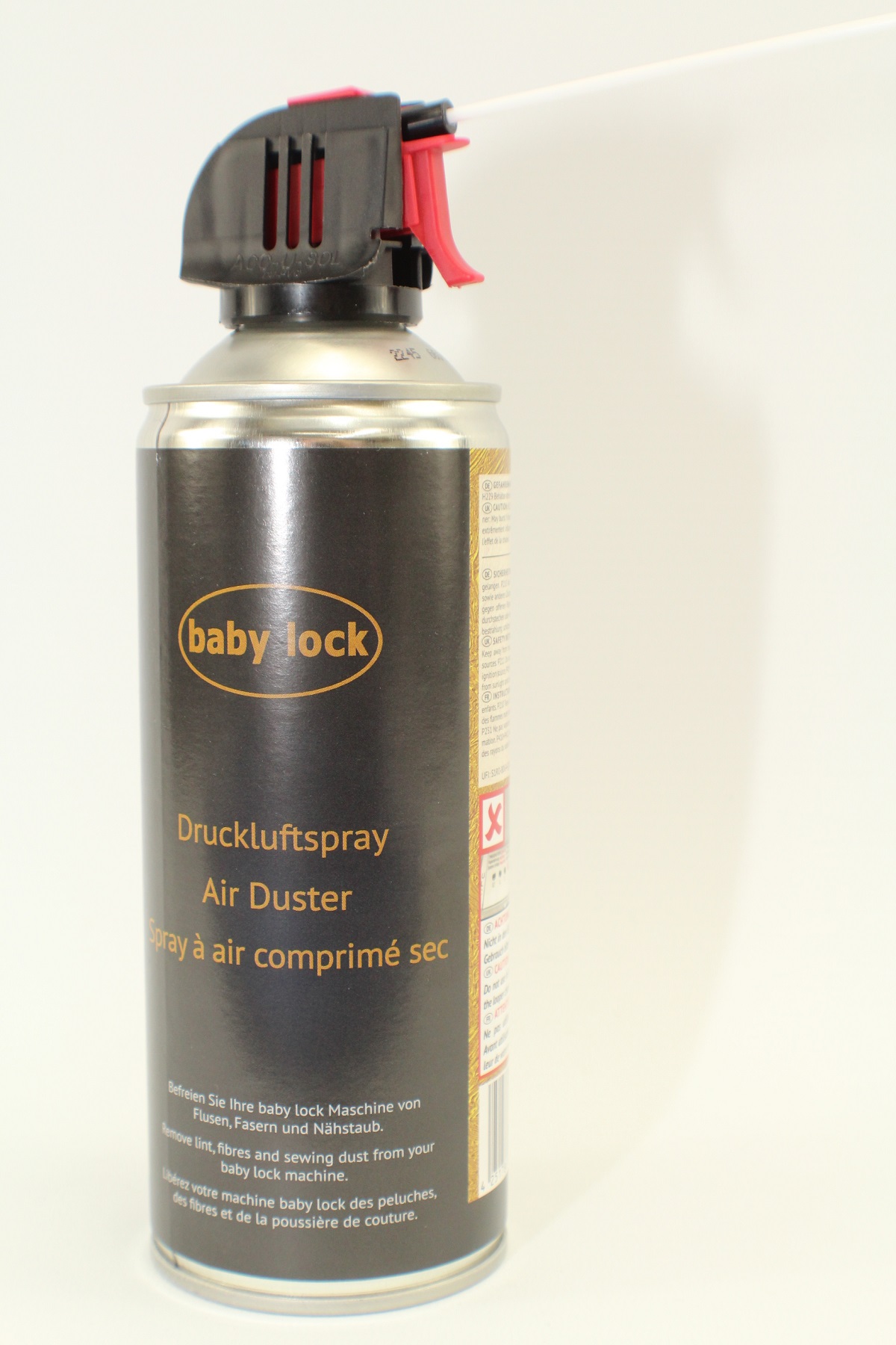 Original baby lock Druckluftspray 400ml