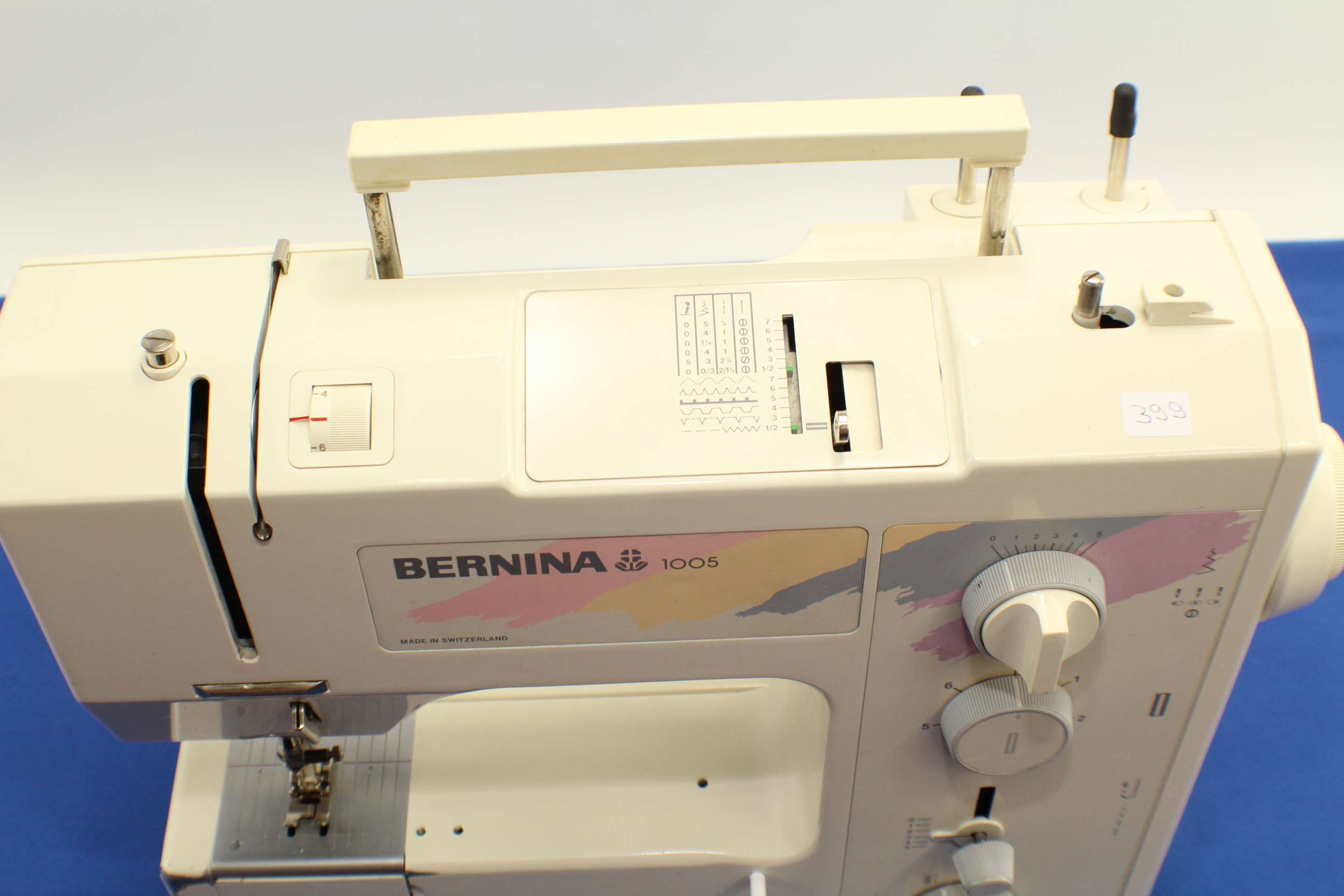 Bernina 1005 MADE IN SWITZERLAND gebraucht Seriennummer 0065958000