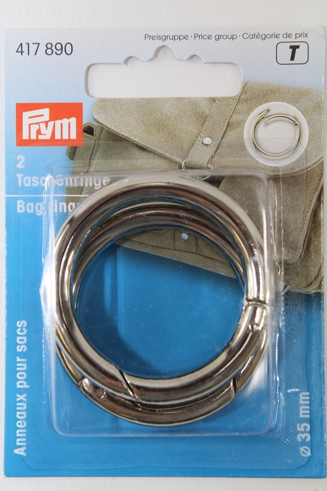 2 Taschenringe ø 35 mm 2 Taschenringe ø 35 mm