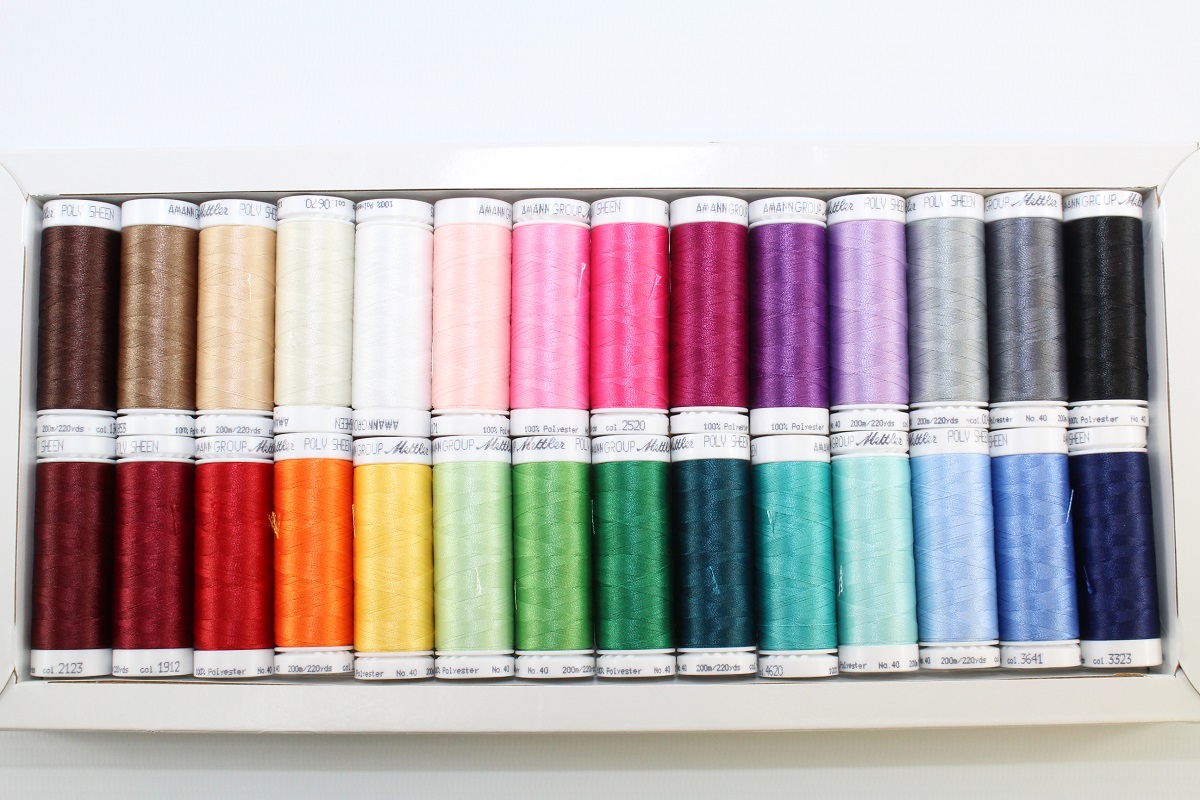 Stickgarn -Set von Poly Sheen 28-er Kit Stickgarn -Set von Poly Sheen 28-er Kit