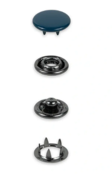 Druckknöpfe Jersey, 12mm , marine ( 20 Stück) 