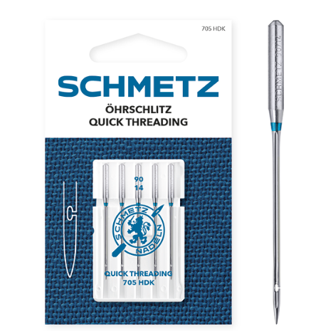 Schmetz Öhrschlitz Quick 705 HDK 90/14