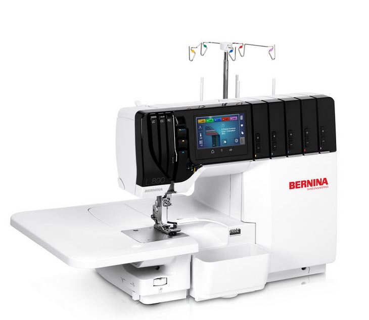 BERNINA Overlock/Coverstitch-Combo L890 inkl. 3 dekorative Overlock-Zubehöre gratis (solange Vorrat reicht)